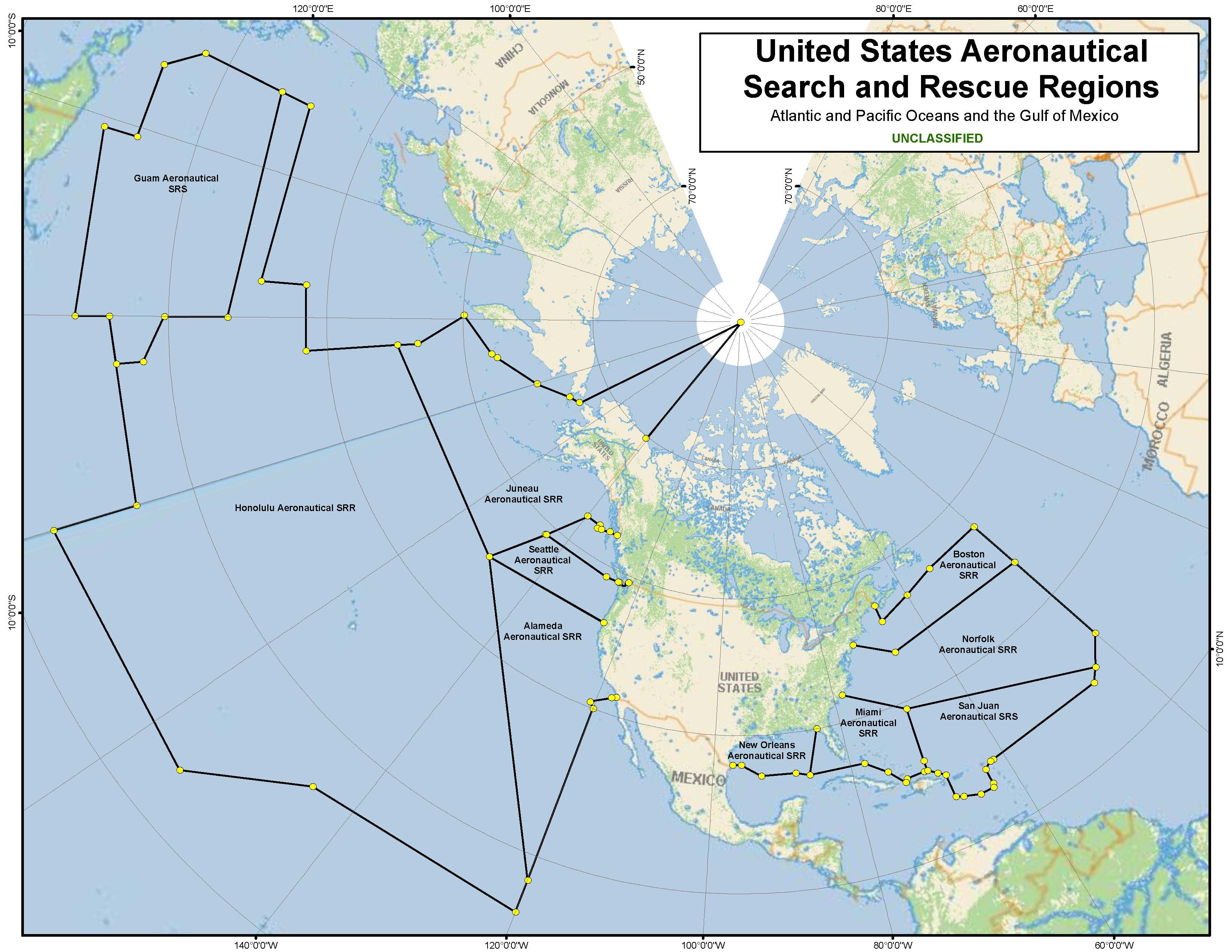 US Aeronautical SRR Overview